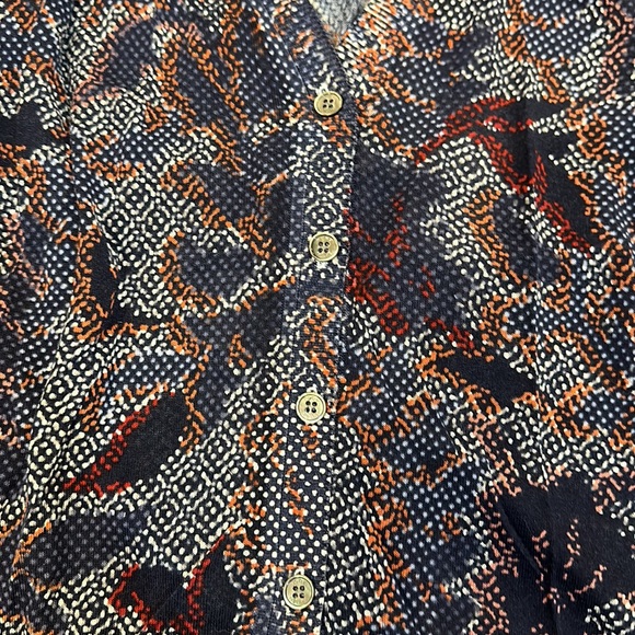 tory burch patterned cardigan sweater - Picture 2 of 3